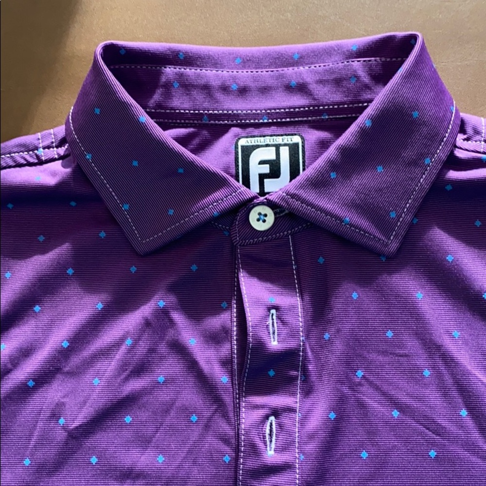 Men’s FJ Athletic Fit Performance Golf Shirt
